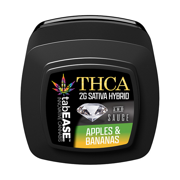 tabease-thca-diamond-sauce-2g-apples-bananas tabease thca diamond sauce 2g apples bananas