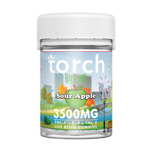 torch haymaker 3500mg gummies sour apple
