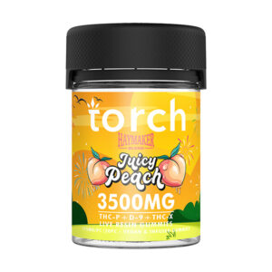 torch haymaker 3500mg gummies juicy peach