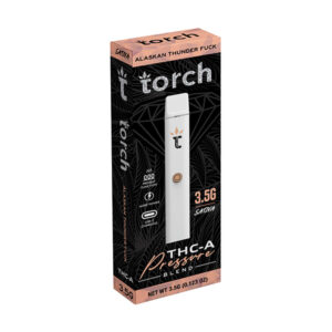 torch thca pressure 3.5g disposable alaskan thunder fuck2