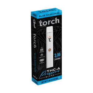 torch thca pressure 3.5g disposable blue razz haze2