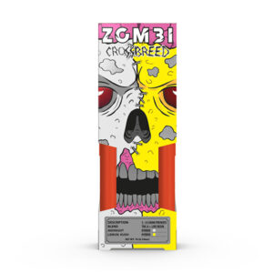 zombi crossbreed juggernaut 2x3.5g disposable midnight lemon kush