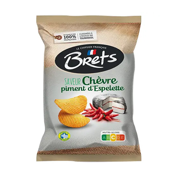 brets chips chili goat cheese