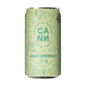 cann 8oz tonic ginger lemongrass