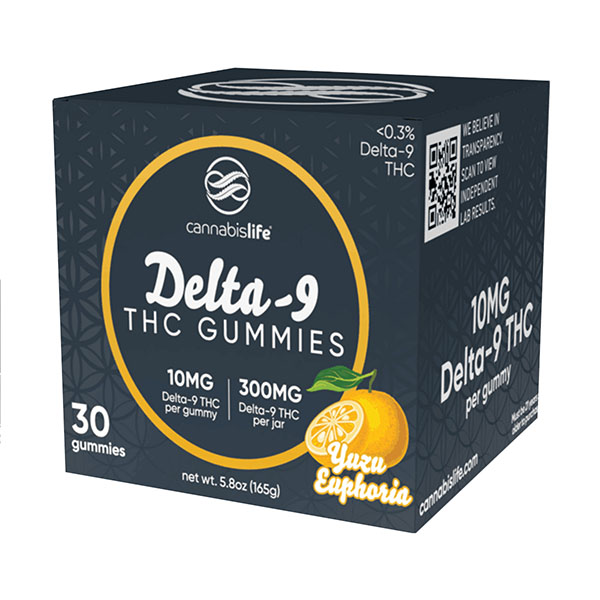 Cannabis Life Delta-9 Gummies | (30ct) 300mg | Delta 8 Resellers