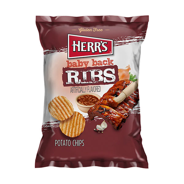 Exotic Herr's Baby Back Ribs Chips | 71g | Delta 8 Resellers