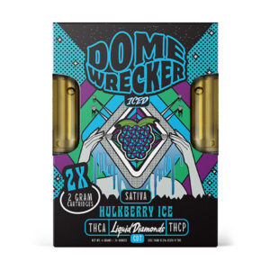 hixotic dome wrecker 2x2g cartridges hulkberry ice