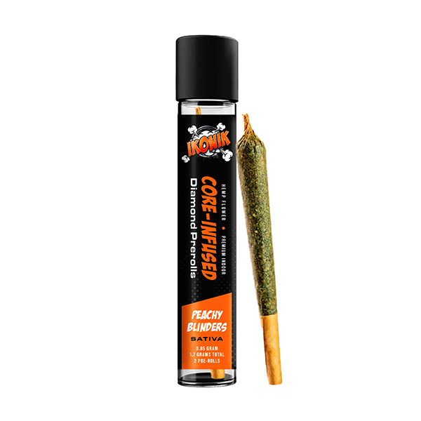 ikonik-2pk-pre-rolls-Peachy-Blinders ikonik 2pk pre rolls peachy blinders