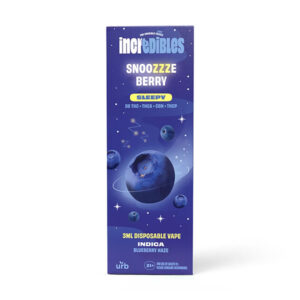 incredibles 3ml disposable snoozzzeberry
