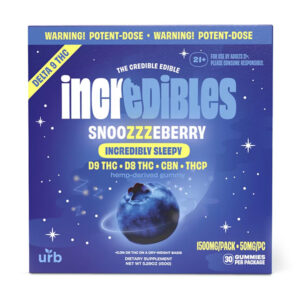 incredibles 50mg gummies snooozzzeberry