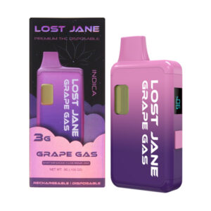 lost jane d8 3g disposable grape gas