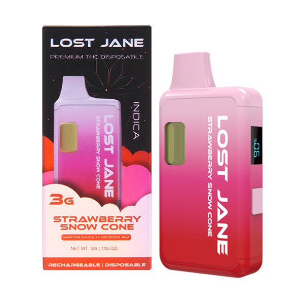 Lost Jane Shatter Sauce + Live Rosin Jam Disposable | 3g