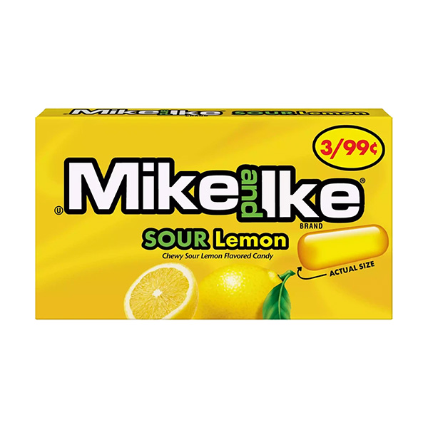 Exotic Mike and Ike Minis Sour Lemon | 22g