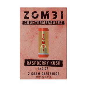 zombi countermeasures 2g cartridge raspberry kush