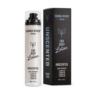 canna river cbd body lotion 100ml unscented