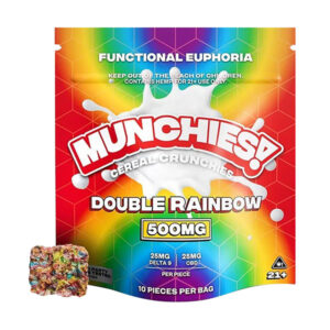 delta munchies cereal crunchies 500mg double rainbow