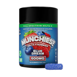 delta munchies d9 600mg gummies blue dream
