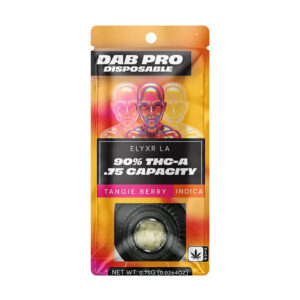 elyxr thca dab pro disposable tangie berry