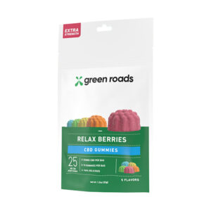 green roads cbd relax berries gummies 250mg 10ct extra strength