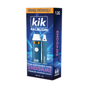 kik endgame 1.2g disposable orange creamsicle