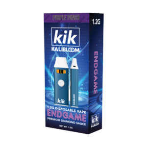kik endgame 1.2g disposable purple punch