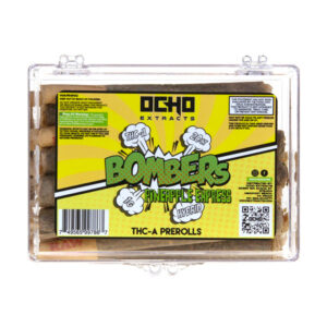 ocho extracts bombers 20ct 1g thca pre rolls pineapple express