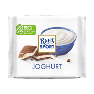 ritter sport chocolate bar yogurt