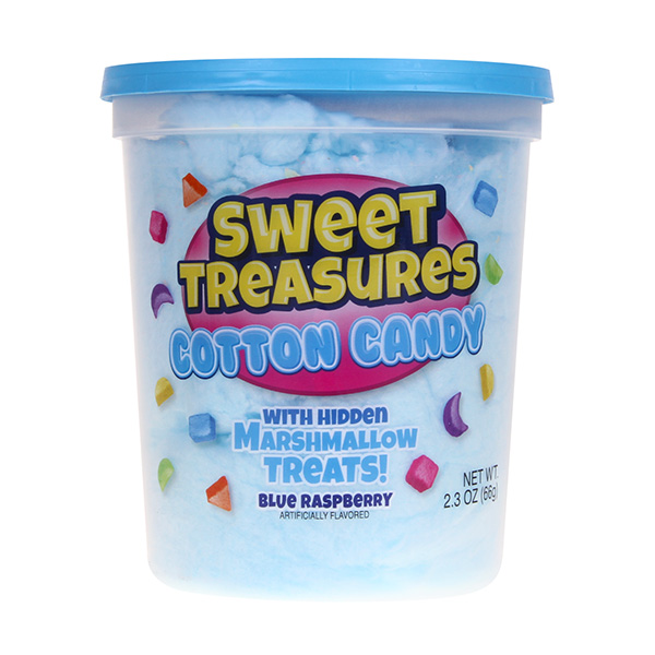 sweet treasures cotton candy blue raspberry