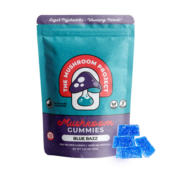 The Mushroom Project Mushroom Gummies | (10ct) 6000mg