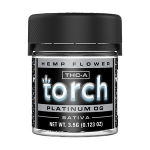 torch thca 3.5g flower platinum og