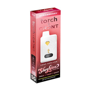 torch x grdnt slushiez series 5g disposable strawberry