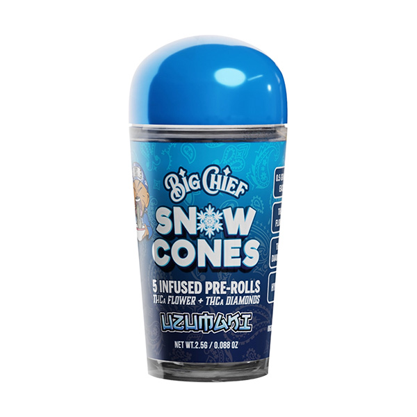 big-chief-snow-cones-thca-2.5g-pre-rolls-uzumaki big chief snow cones thca 2.5g pre rolls uzumaki