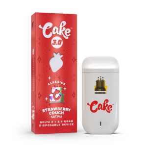 cake classics d8 3g disposable strawberry cough 2