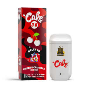 cake d10 3g disposable cherry crumble
