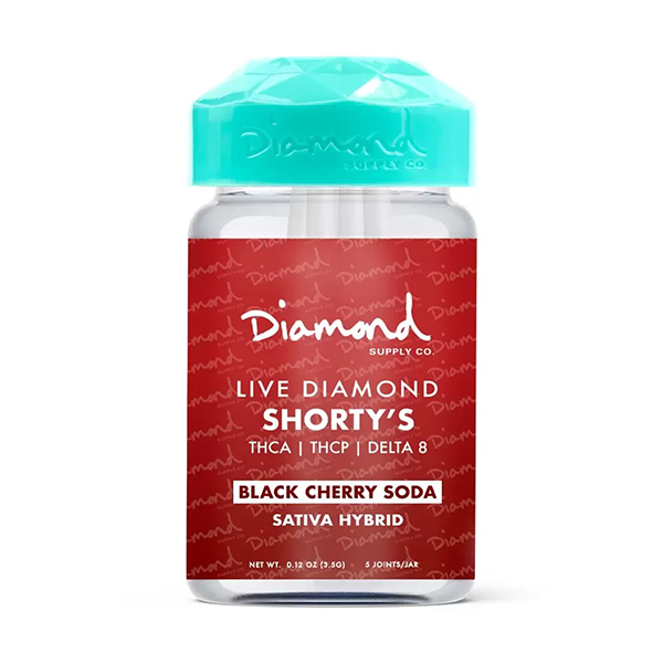 diamond supply co shortys 3.5g 5ct black cherry soda