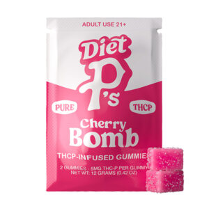 diet ps thcp 5mg 2ct gummies cherry bomb