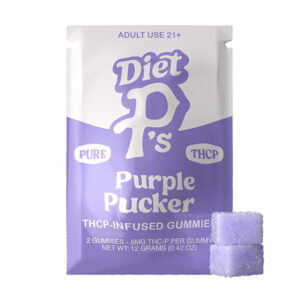 diet ps thcp 5mg 2ct gummies purple pucker