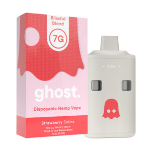 ghost blissful blend disposable 7g strawberry
