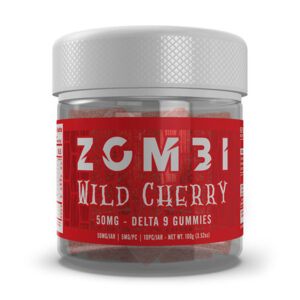 zombi d9 50mg gummies wild cherry