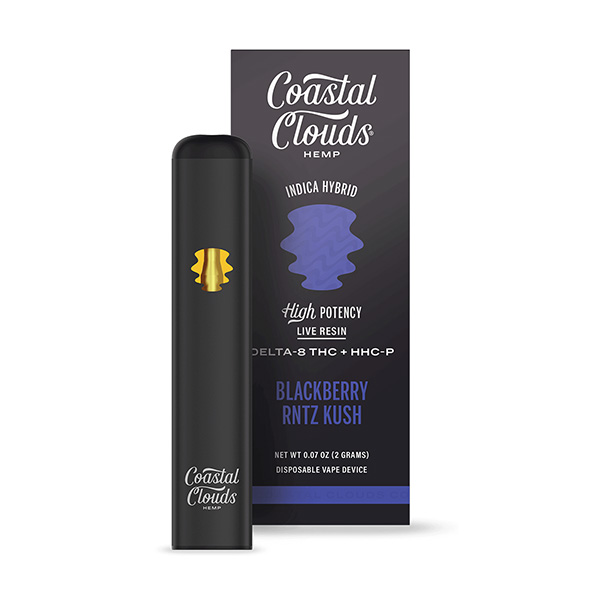 Coastal-Clouds-Hemp-D8-HHCP-2g-disposable-Blackberry-RNTZ-Kush coastal clouds hemp d8 hhcp 2g disposable blackberry rntz kush