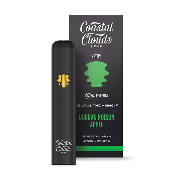 Coastal Clouds Delta-8 + HHC-P Disposable | 2g | Delta 8 Resellers