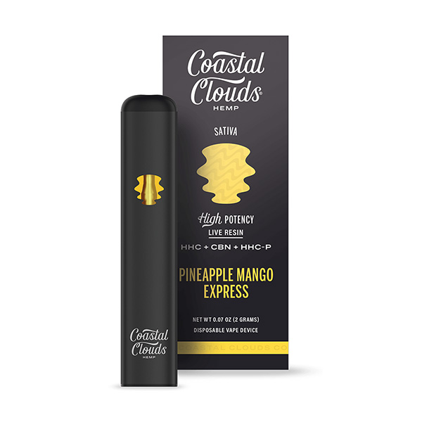 Coastal Clouds HHC + CBN + HHC-P Disposable | 2g | Delta 8 Resellers