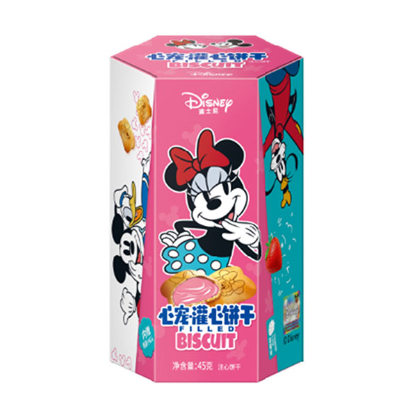 binqi disney biscuits strawberry