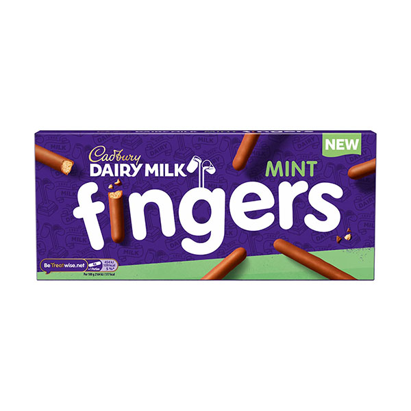 cadbury dairy milk fingers mint