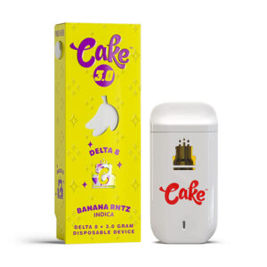 cake d8 3g disposable banana rntz new