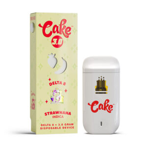 cake d8 3g disposable strawnana new