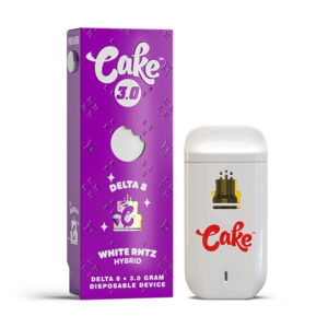 cake d8 3g disposable white rntz new