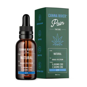 canna river bcd pain tincture 60ml natural