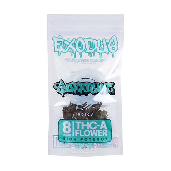 exodus-thca-flower-8g-slurricane exodus thca flower 8g slurricane