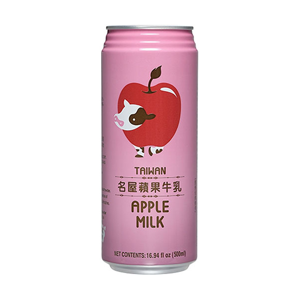 famous house apple milk drink